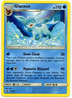 Pokemon - Glaceon SM238 Promo NM - Image 1