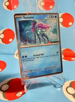Pokemon TCG - Suicune 026/094 - EB Games Stamped Cosmos Holo Promo SEALED - NM/M - Image 1