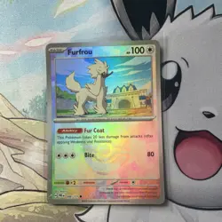 Furfrou 088/131 Master Ball Reverse Holo Pokemon TCG S&V Prismatic Evolutions - Image 1