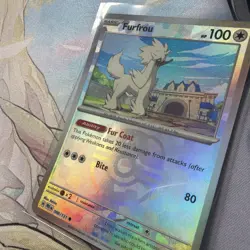 Furfrou 088/131 Master Ball Reverse Holo Pokemon TCG S&V Prismatic Evolutions - Image 3
