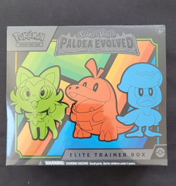 Nintendo Pokemon TCG Scarlet & Violet - Paldea Evolved Elite Trainer Box - 9 Pks 820650853661 - Image 1