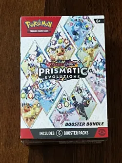 Pokemon TCG - Prismatic Evolutions - Booster Bundle - Factory Sealed - Ships Now - Image 1