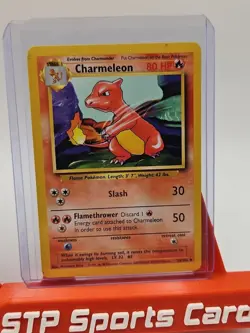 1999 Pokemon Base Set Charmander + Charmeleon (Ink ErrorU) - Image 3
