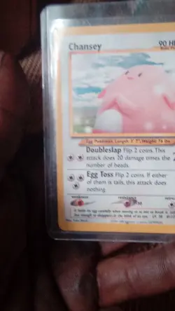 Pokemon TCG Chansey 31/105 Neo Destiny 90HP Uncommon Regular Unlimited Basic - Image 4