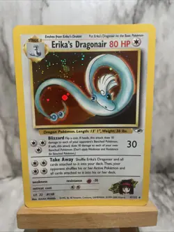 Pokemon 2000 Gym Heroes Erika's Dragonair 4/132 Holo - Image 1