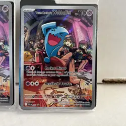 2 Sealed Team Rocket's Wobbuffet 203 Pokemon TCG Promo - Image 4