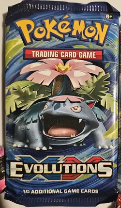 Pokemon TCG: XY - Evolutions - Factory-Sealed Booster Pack! - Image 1