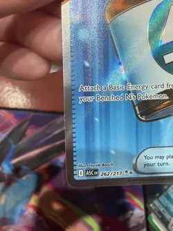 N's PP Up 262/217 Full Art Ultra Rare Pokemon Ascended Heroes ENGLISH NM - Image 2