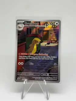 Gumshoos 153/132 Me01: Mega Evolution Holo Illustration Rare Pokemon NM - Image 1