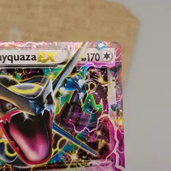 Pokemon TCG Shiny Rayquaza EX XY69 Ultra Rare Black Star Promo 2015 NM - Image 3