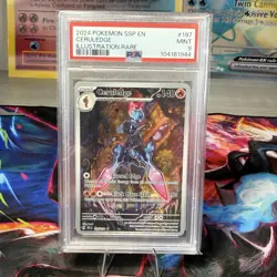 2024 POKEMON SSP EN SURGING SPARKS ILLUSTRATION RARE #197 CERULEDGE PSA 10 - Image 1