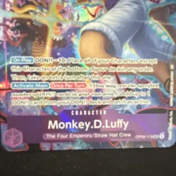 Monkey.D.Luffy (119) (English Version 2nd Anniversary Set) OP05-119 one piece - Image 5