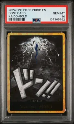 PSA 10 💎 KAIDO GOLD DON!! - PRB01 PREMIUM BOOSTER - ONE PIECE TCG ENGLISH - Image 1