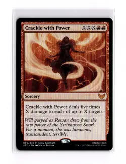 Crackle with Power Strixhaven: School of Mages NM Near Mint - Image 1