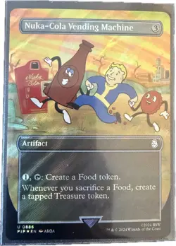 BORDERLESS SURGE FOIL - Nuka-Cola Vending Machine - Universes Beyond: Fallout - Image 1