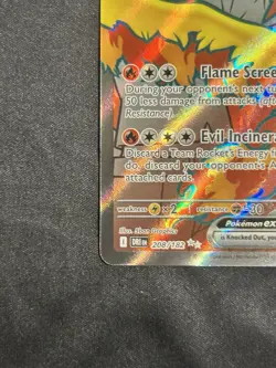 Team Rocket’s Moltres EX 208/182 - Full Art - Destined Rivals - Pokemon TCG- NM - Image 5