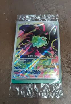 Pokemon Mega Evolutions Bulbasaur 133/132 Stamped Promo Near Mint - Sealed - Image 1