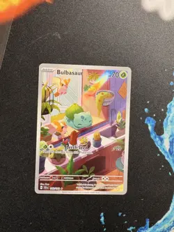 Bulbasaur 143/142 Stellar Crown Illustration Rare Holo 🔥 Pokemon NM/M - Image 1