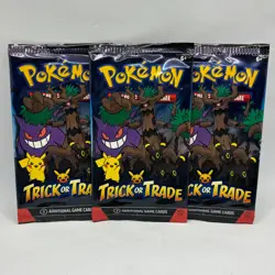 Pokemon TCG - x3 Trick Or Trade Booster Pack 2024 - New/Sealed - Image 1