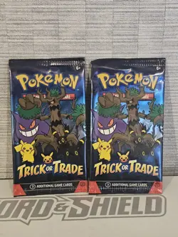 2x Trick or Trade 2024 - Halloween BOOster Pack - Pokemon Cards - Sealed - Image 1