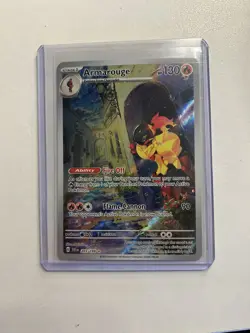 Pokemon Armarouge 203/198 Illustration Rare Holo 130 HP SV01 Scarlet & Violet - Image 1