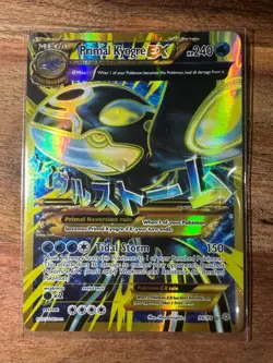 Mega Primal Kyogre EX XY Ancient Origins 96/98 2015 Pokemon TCG HP - Image 1