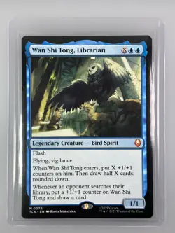 MTG - Wan Shi Tong, Librarian (Avatar) Near Mint Never Played M0078 - Image 3
