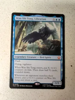 MTG - Wan Shi Tong, Librarian (Avatar) Near Mint Never Played M0078 - Image 1