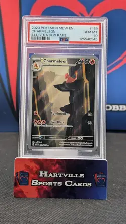 PSA 10 GEM MINT Charmeleon 169/165 Sv: Scarlet & Violet 151 Holo Pokemon 2023 - Image 1