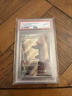 PSA 10 GEM MINT Charmeleon 169/165 Sv: Scarlet & Violet 151 Holo Pokemon 2023 - Image 1