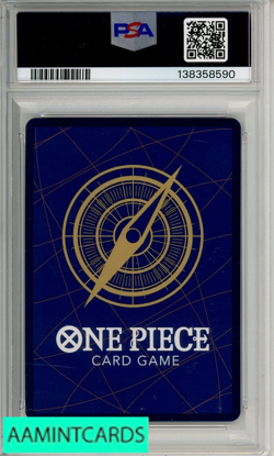 2025 ONE PIECE OP13-CARRYING ON HIS WILL PORTGAS D ACE #119 ALTERNATE ART PSA 10 - Image 2