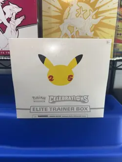 Pokemon TCG: 25th Anniversary Celebrations Elite Trainer Box (2021) 820650809439 - Image 1