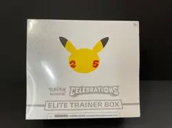 Pokemon TCG Celebrations ETB 25th Anniversary Elite Trainer Box New Sealed Read 820650809439 - Image 1