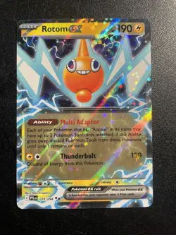 Rotom ex 029/094 Me02: Phantasmal Flames Holo RR NM Pokemon Card 2025 - Image 1