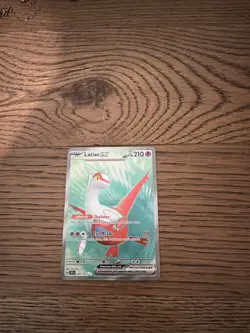 Pokemon Latias EX TCG Full Art Ultra Rare Holo Card 220/191 Surging Sparks 2024 - Image 1