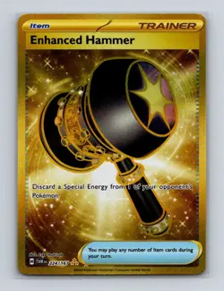 Enhanced Hammer 224 2024 Pokemon Twilight Masquerade Hyper Rare Card NM+ - Image 1