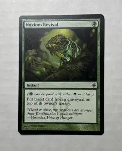 Noxious Revival X1 - NM/M - New Phyrexia MTG Magic The Gathering Card English - Image 1