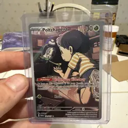 Poltchageist Holo Illustration Rare Pokemon TCG Card Twilight Masquerade 171/167 - Image 1