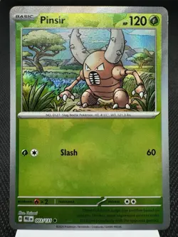 Pinsir 003/131 - Pokeball Reverse Holo - Prismatic Evolutions Pokemon Card MINT - Image 1