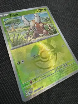 Pinsir 003/131 - Pokeball Reverse Holo - Prismatic Evolutions Pokemon Card MINT - Image 2