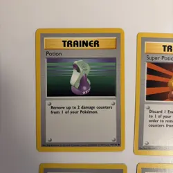 Pokemon TCG Trainer Lot ( 8 Cards) Base Set Shadowless WOTC Vintage 1999 LP - Image 2