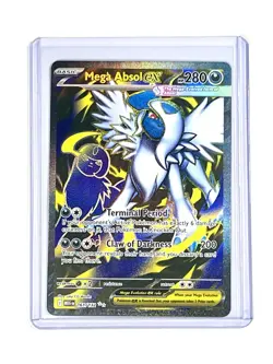 Mega Absol ex 161/132 Mega Evolution Ultra Rare UR Holo Pokemon TCG Card - Image 3