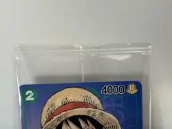 2023 One Piece P-037 Monkey.D.Luffy Gen Con 2023 Luffy Foil Promo Card SEALED - Image 3