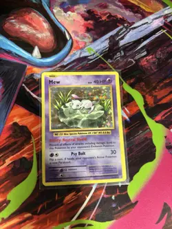 Pokemon TCG XY Evolutions Mew Holo Rare Card 53/108 NM/Mint Condition - Image 1