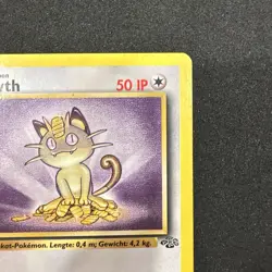 Pokemon TCG Dutch LP Meowth 56/64 Jungle Common Card Vintage WOTC - Image 3