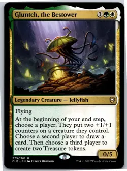 Magic the Gathering Gluntch, the Bestower Commander Legends: Battle for Baldur's - Image 1