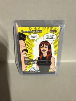 MTG - Unexpected Windfall (Borderless) Marvel Universe Eternal-Legal Regular - Image 1