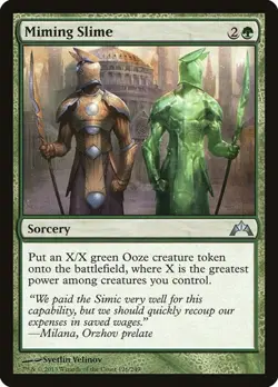 Miming Slime 126 MTG NM - Gatecrash - Image 1