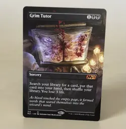 MTG - Grim Tutor - Borderless - M21 NM - Image 1