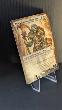 Ajani Outland Chaperone (Borderless) - Lorwyn Eclipsed (ECL) M 0284 Mythic - Image 2